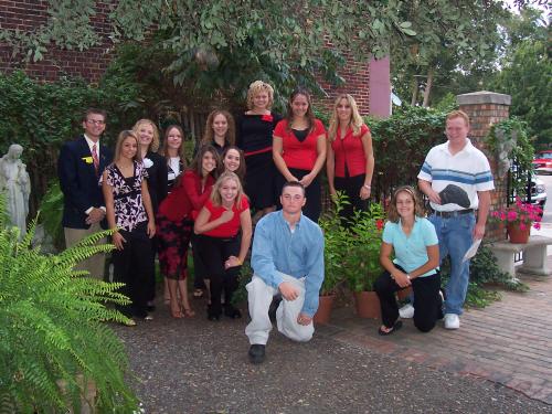 DECA Officers 2004-2005