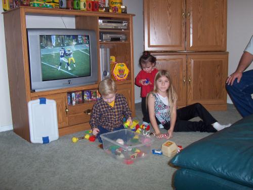 Cousins at Christmas