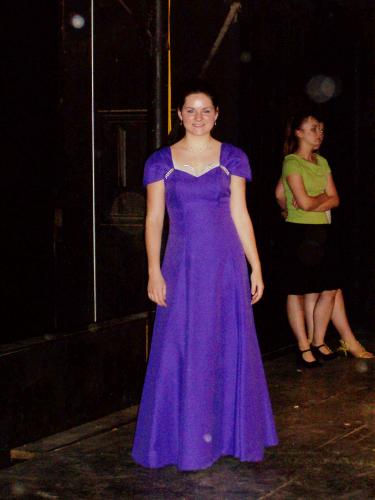 Kara is ready to perform!